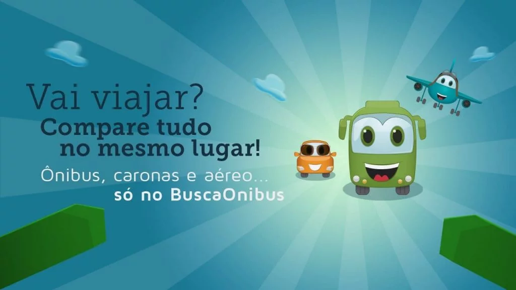 Buscaonibus parceria com Skyscanner e BlaBlaCar